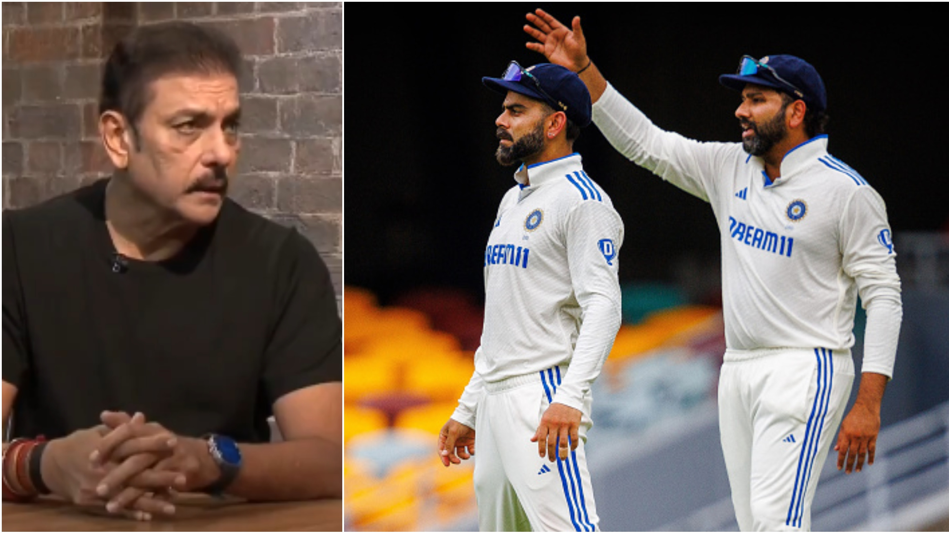 “They were not asked to…” Ravi Shastri makes big revelation about Rohit Sharma and Virat Kohli’s Test retirements