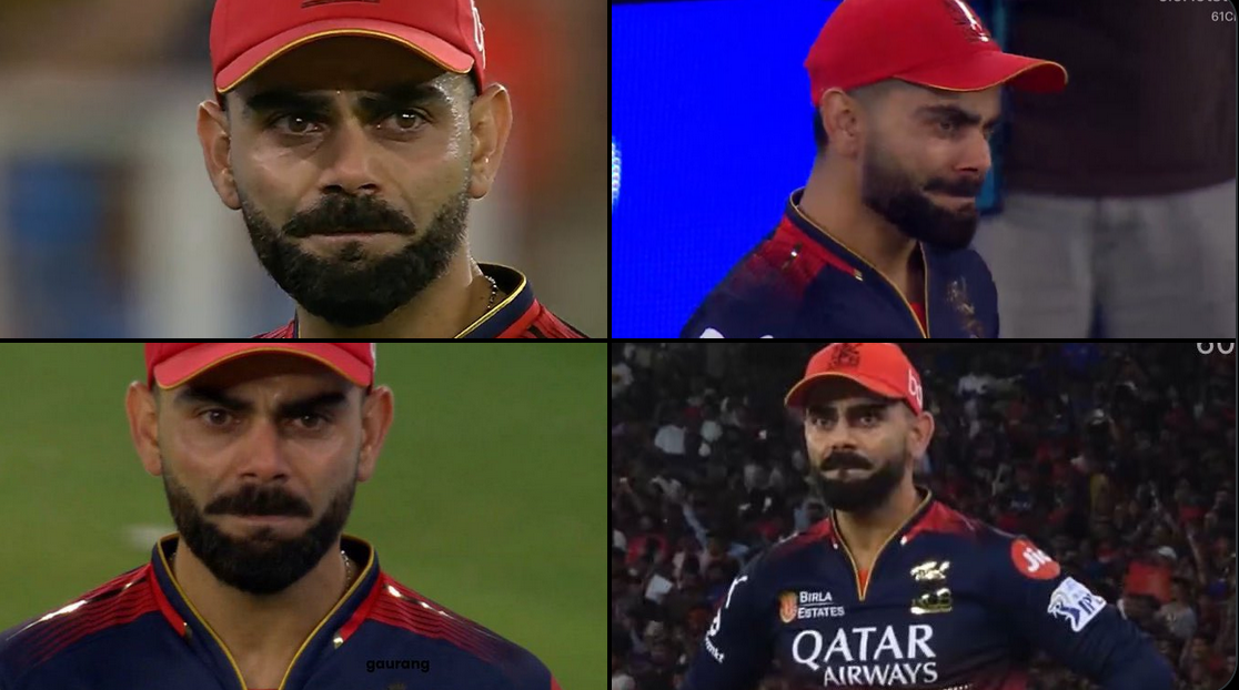 Virat Kohli's teary eyes as RCB neared maiden IPL win | X