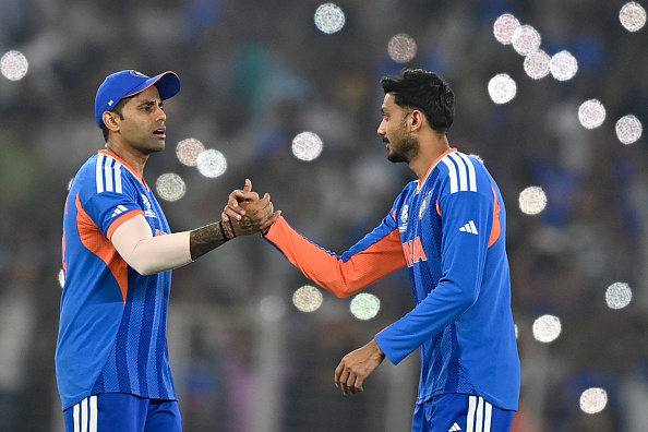 Suryakumar Yadav and Axar Patel | Getty