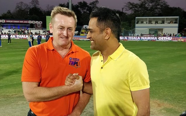 MS Dhoni and Scott Styris | Twitter