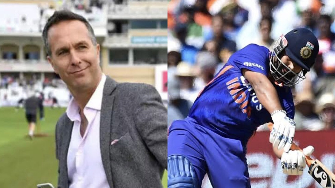 ENG v IND 2022: He is almost overthinking it, needs to go and cause chaos - Michael Vaughan on Rishabh Pant 