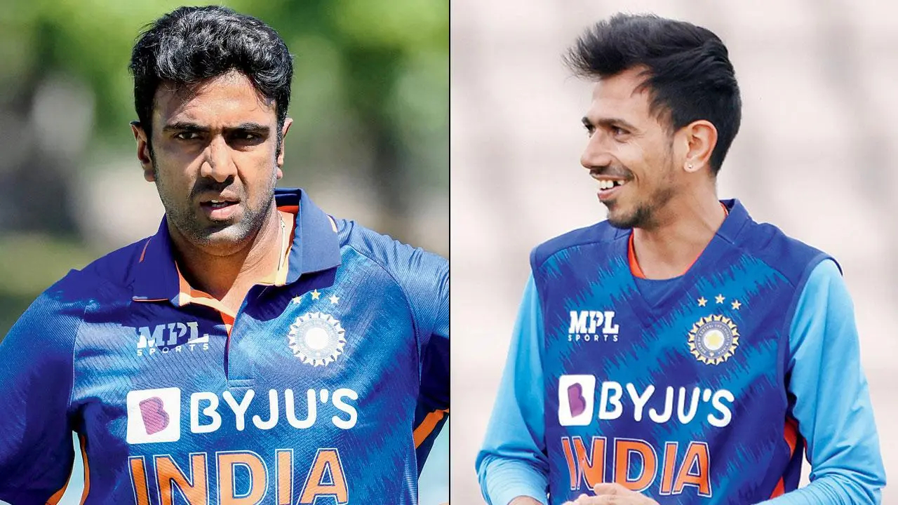 R Ashwin and Yuzvendra Chahal | X