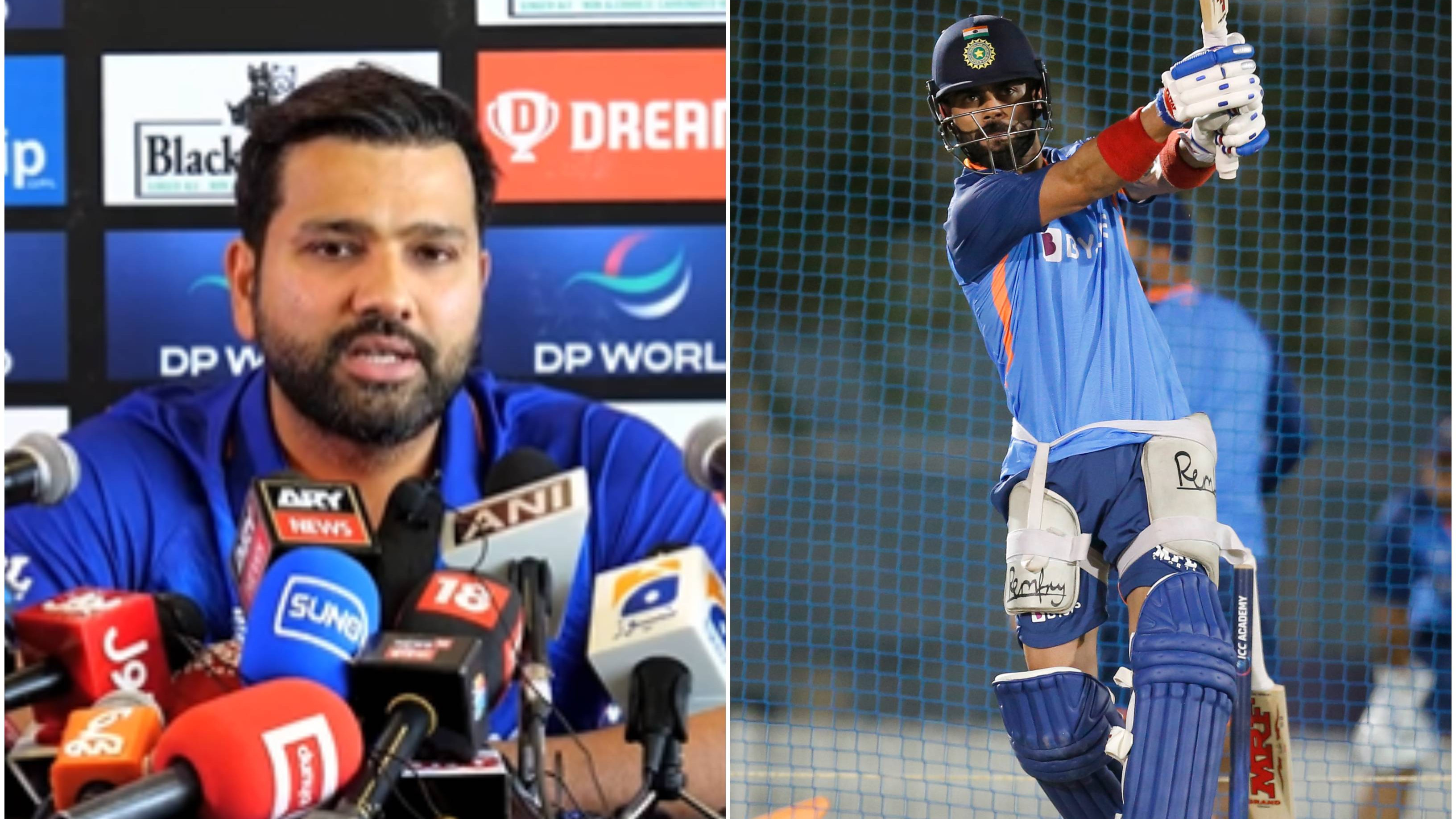 Asia Cup 2022: “Virat Kohli has looked in good touch,” says Rohit Sharma on the eve of Pakistan clash