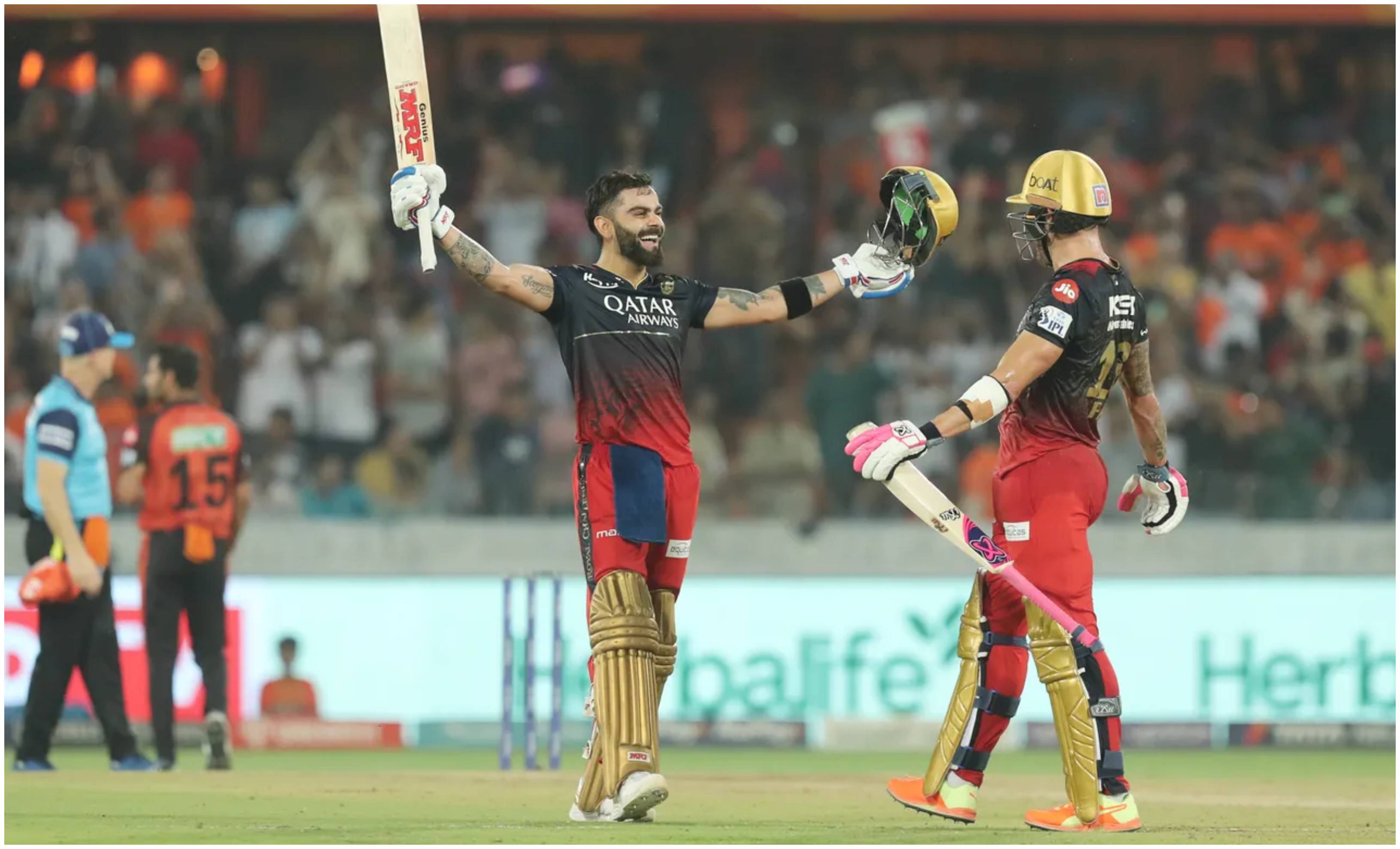 Virat Kohli celebrates his sixth IPL hundred | BCCI-IPL