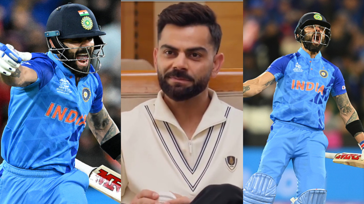 WATCH- “I'd never experienced adrenaline like that”- Virat Kohli on his 82* knock against Pakistan at MCG in T20 WC 2022