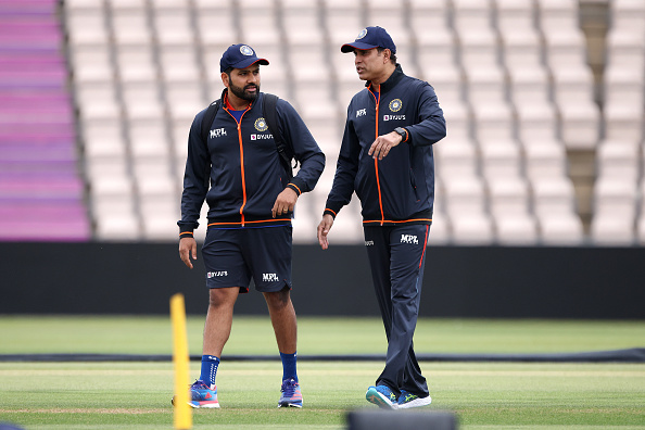 VVS Laxman and Rohit Sharma | Getty Images
