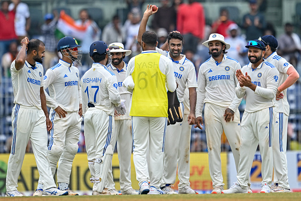 R Ashwin was Player of the match for his century and six wickets in second innings | Getty