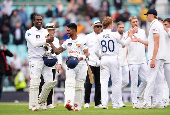 Sri Lanka defeated England by 8 wickets at The Oval | Getty