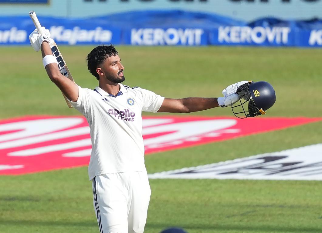 Devdutt Padikkal has made two centuries and one fifty in ongoing Sri Lanka Tests | Getty