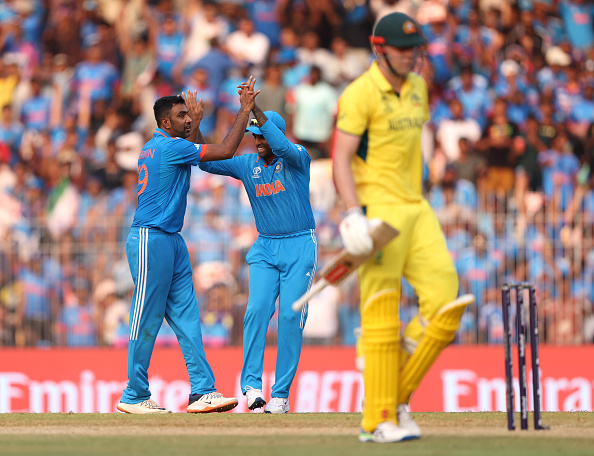 R Ashwin picked one wicket in the only CWC 2023 match he played | Getty