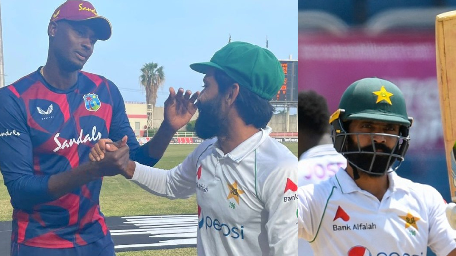 WI v PAK 2021: Fawad Alam showed us how to apply ourselves on a tricky wicket- Jason Holder