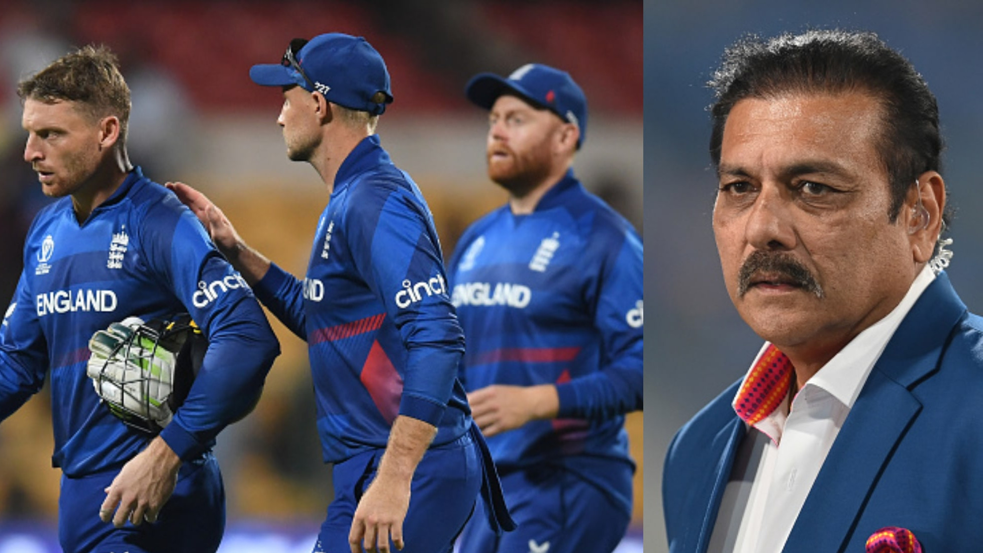 CWC 2023: “You call yourselves World Champions?”- Ravi Shastri roasts England after huge loss to India