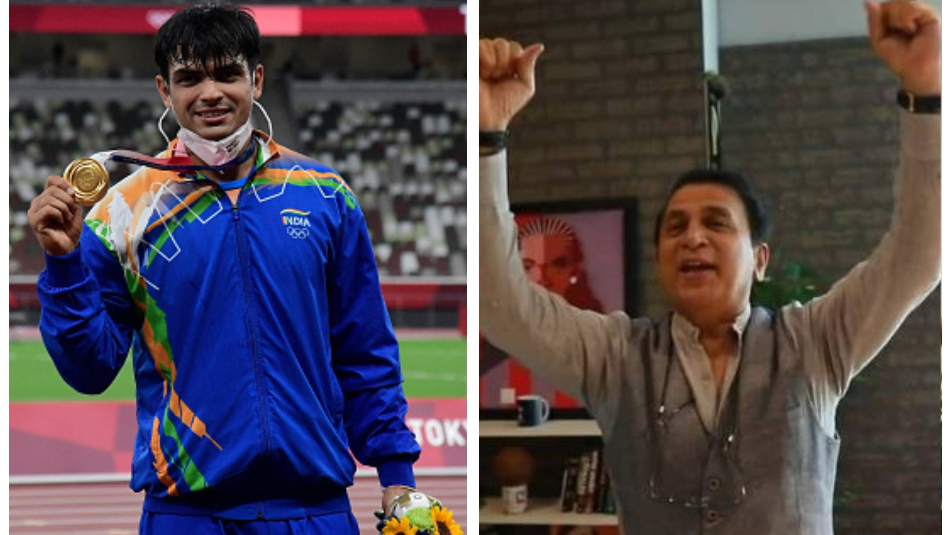 WATCH: Sunil Gavaskar sings and dances to 'Mere Desh Ki Dharti' after Neeraj Chopra wins gold medal at Tokyo Olympics 