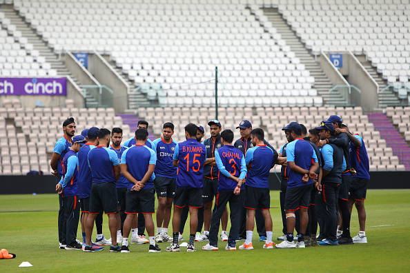 Indian team during net session at Ageas Bowl | Getty Images