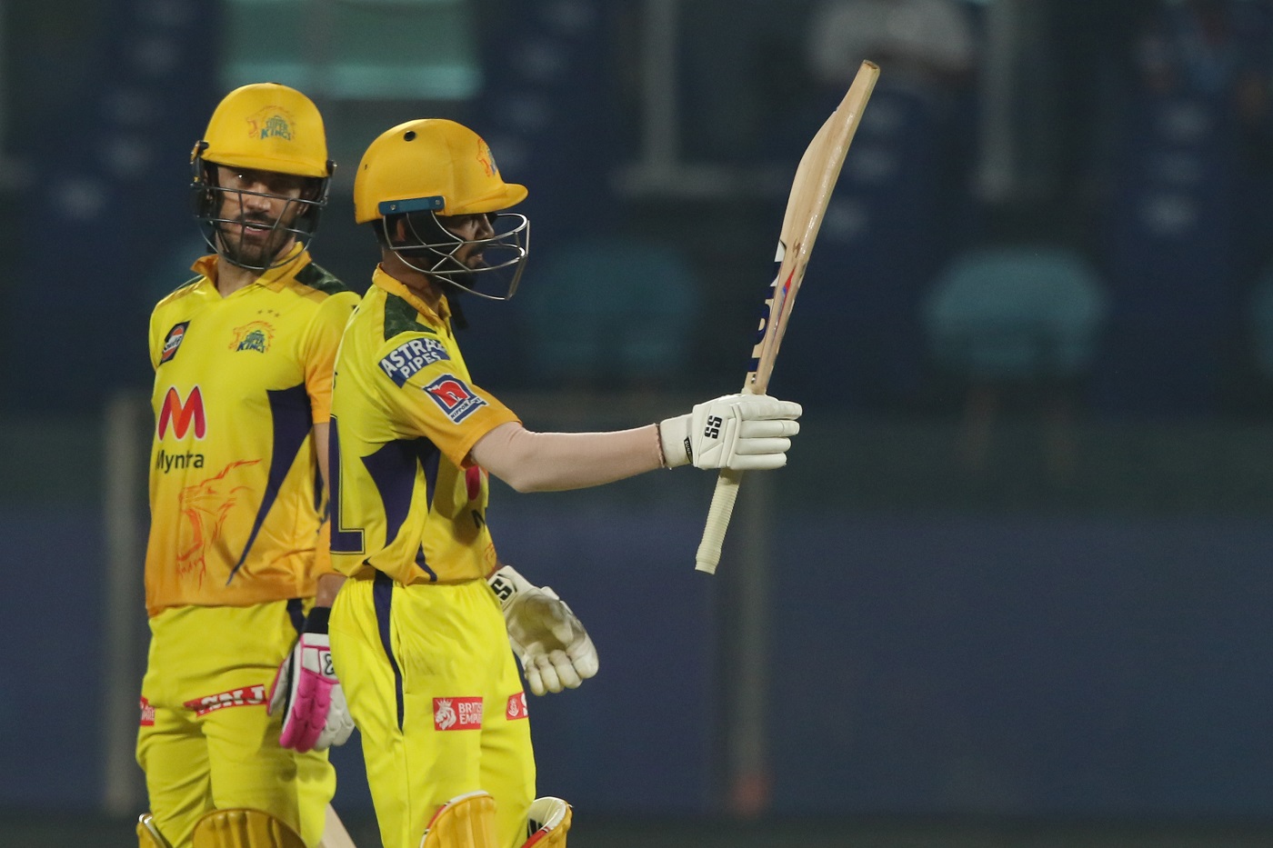 Ruturaj Gaikwad (75) and Faf du Plessis (56) added 129 against SRH | BCCI/IPL