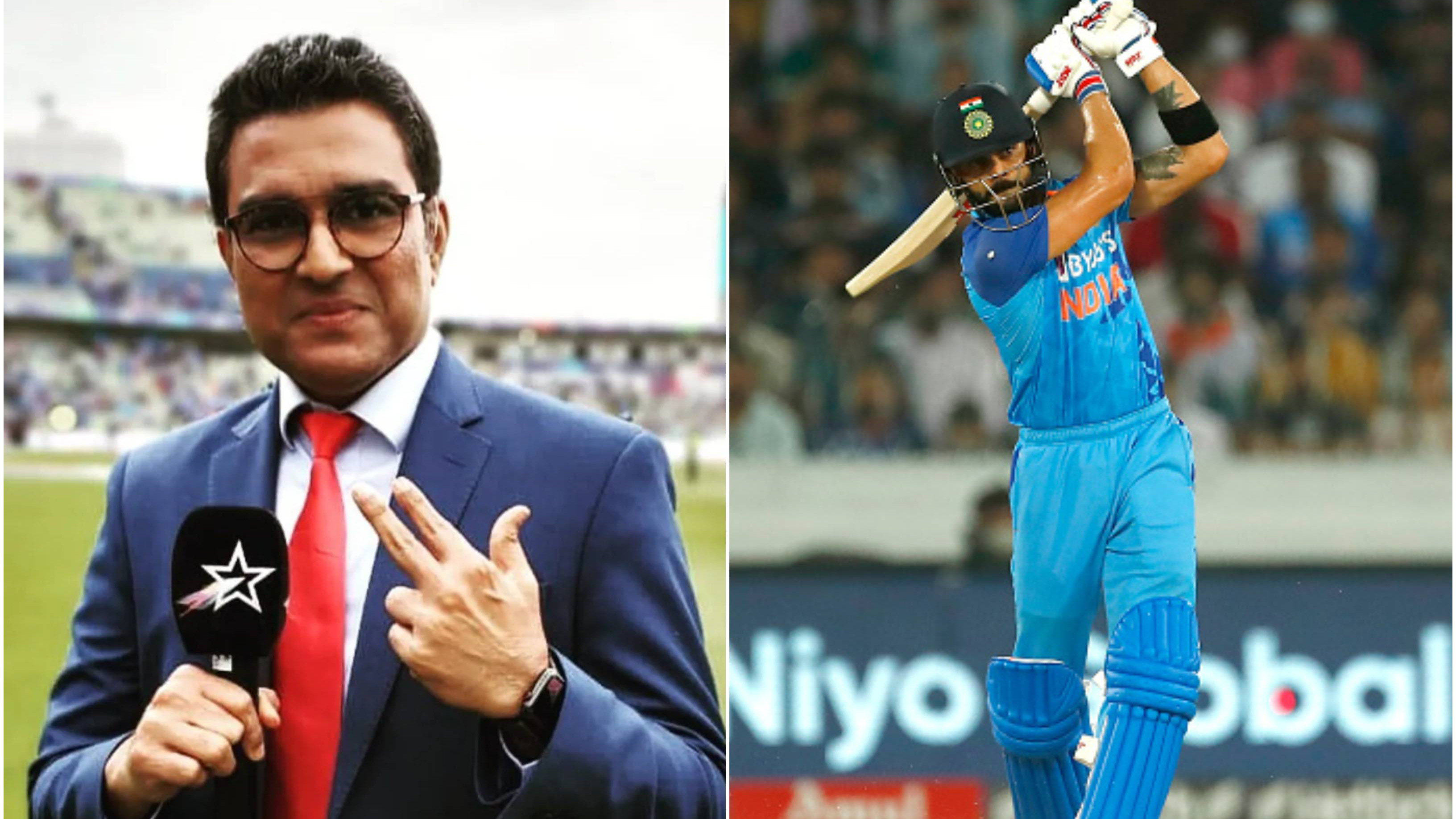 “The power game is back,” Manjrekar says Kohli’s form augurs well for Team India heading into T20 World Cup