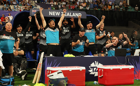 New Zealand players celebrates win over England | Getty Images