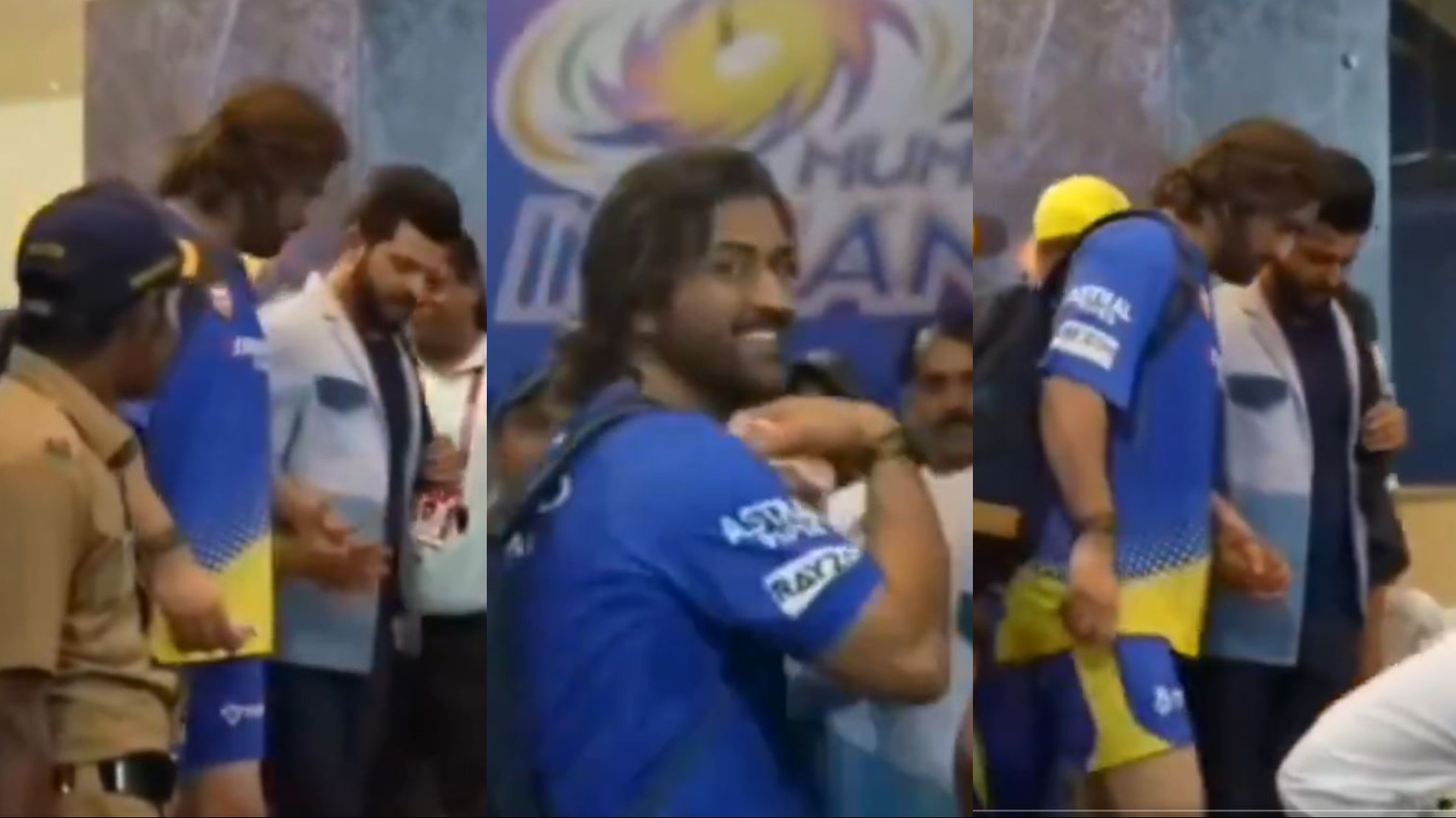 IPL 2024: WATCH- Suresh Raina helps a limping MS Dhoni on way to CSK team bus