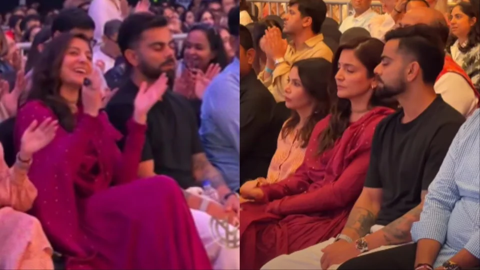 Virat Kohli and Anushka Sharma immersed in devotion | X