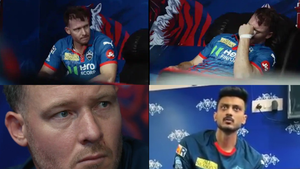 IPL 2026: WATCH- David Miller sits alone heartbroken; Axar mentions his sixes in his speech to DC after GT loss