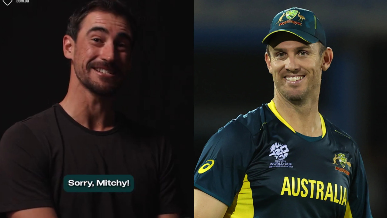 WATCH- “Sorry Mitchy”- Mitchell Starc reveals he didn't tell Australia T20I captain Mitchell Marsh about his decision to retire
