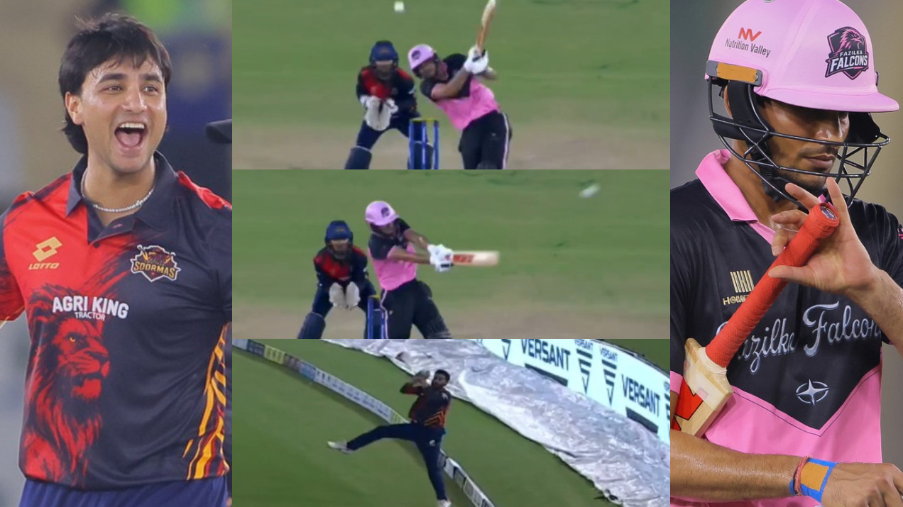 WATCH- Shubman Gill hammers 2 sixes and one four in Abhishek Sharma’s over; but bowler has the last laugh by dismissing him