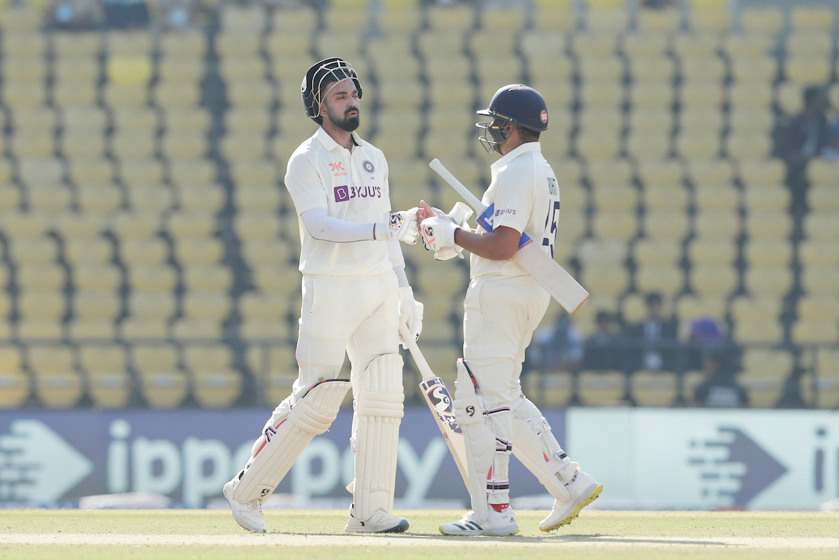 KL Rahul and Rohit Sharma added 76 runs for the first wicket in response to Australia's 177 | Getty