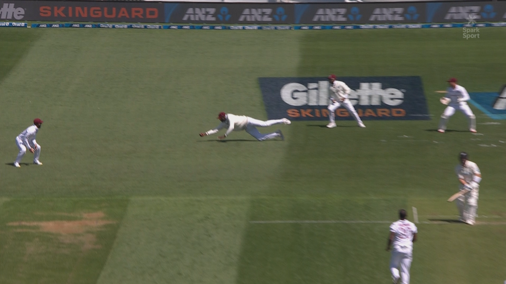 NZ v WI 2020: WATCH – Jason Holder plucks a stunner at second slip to dismiss Will Young
