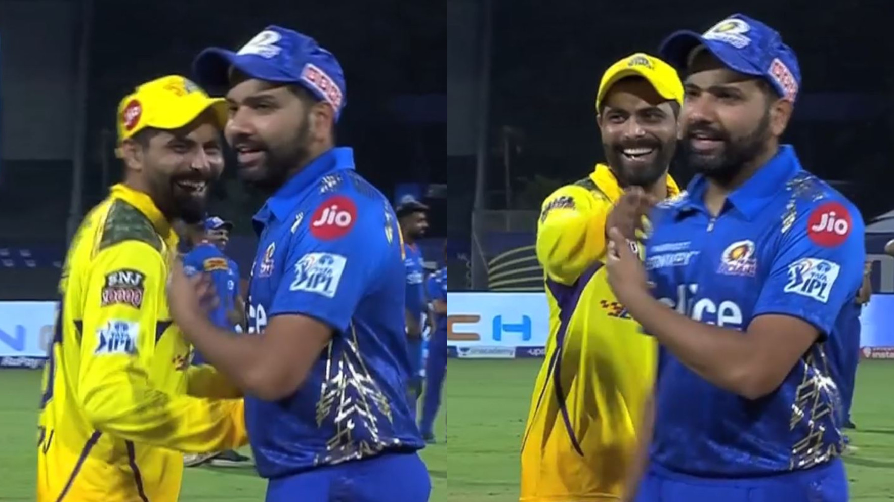 IPL 2022: WATCH- ‘You told me you'll bat'- Rohit Sharma taunts Ravindra Jadeja after he wins toss and opts to bowl