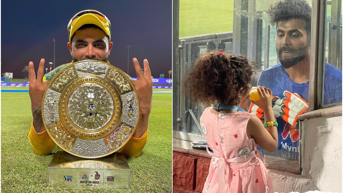 IPL 2021: Ravindra Jadeja dedicates his Player of the Match award vs KKR to daughter Nidhyana 