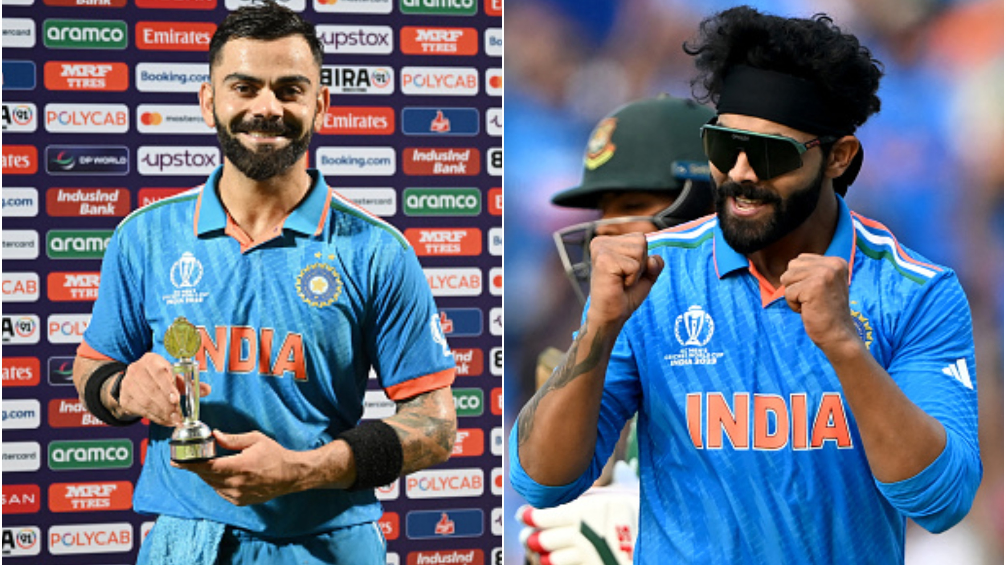 CWC 2023: Kohli says “sorry” to Jadeja for stealing Player-of-the-Match award after hitting unbeaten century vs Bangladesh