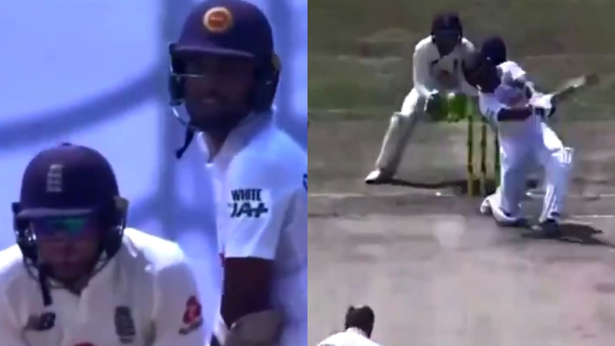 SL v ENG 2021: WATCH- Bairstow urges Chandimal to throw his wicket away, SL captain obliges