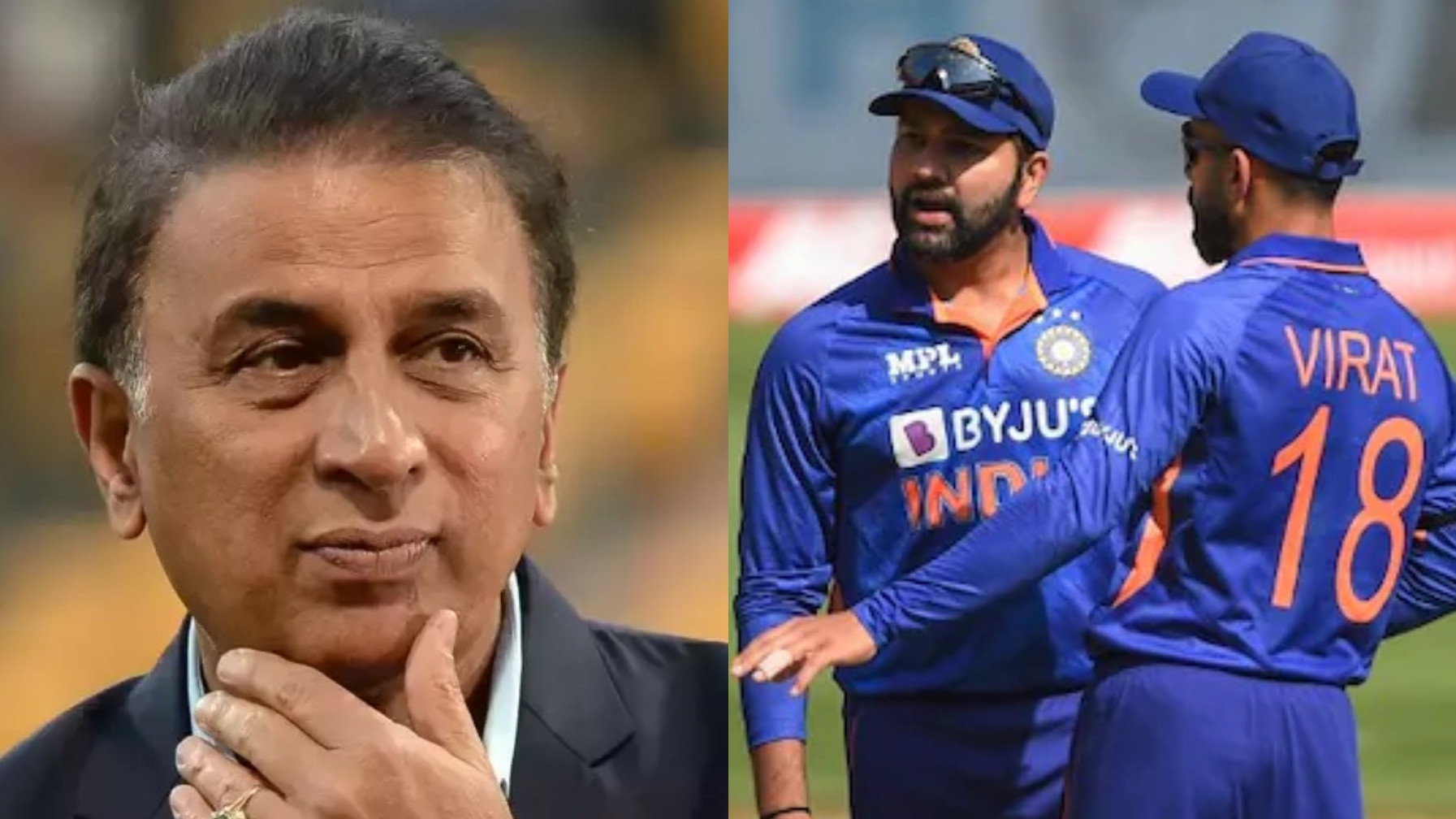 IND v WI 2022: Gavaskar rejects Kohli-Rohit rift rumors; cites DRS act as example of their camaraderie