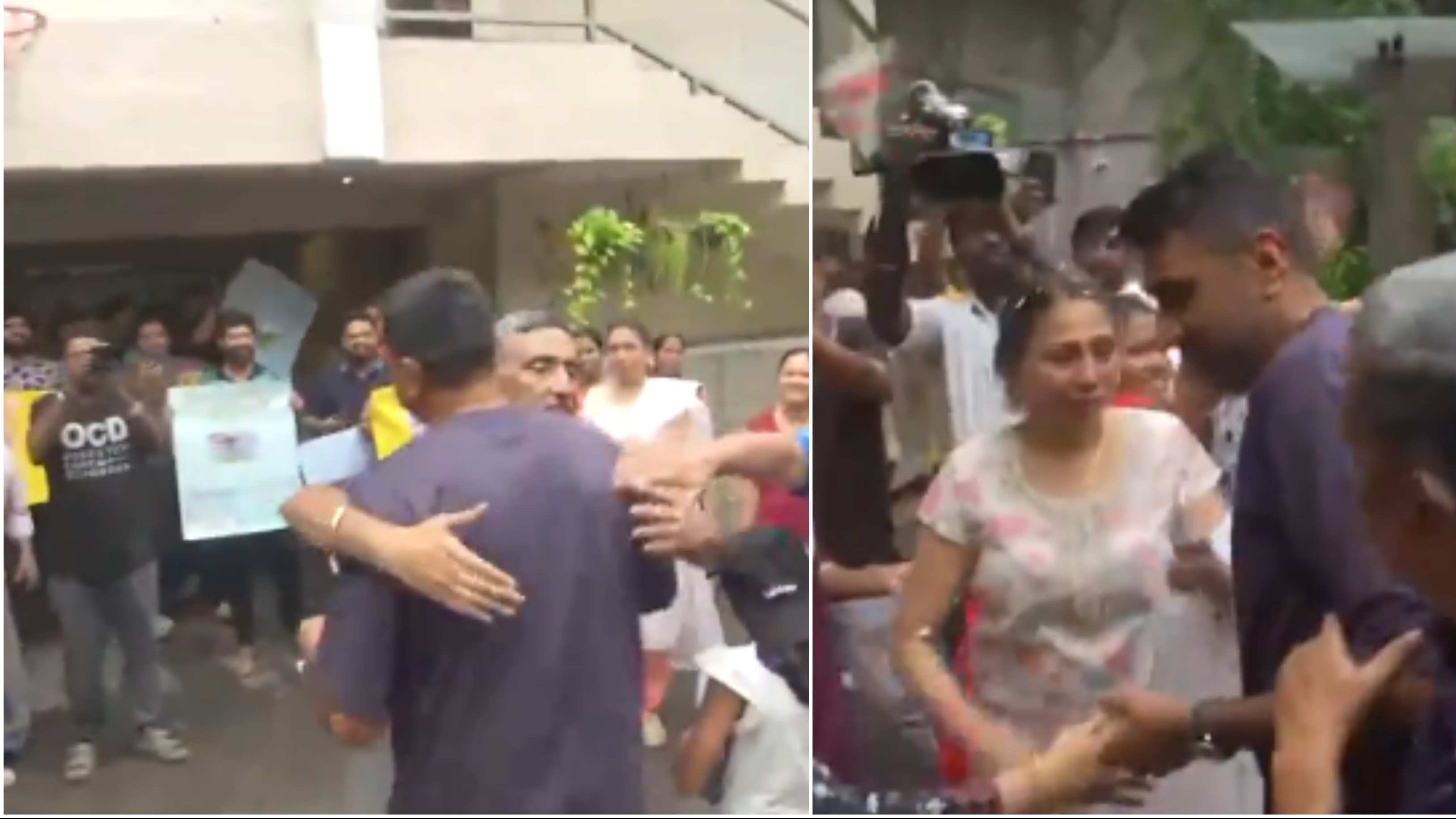 WATCH: R Ashwin receives hero's welcome as he returns home after retirement; parents get emotional