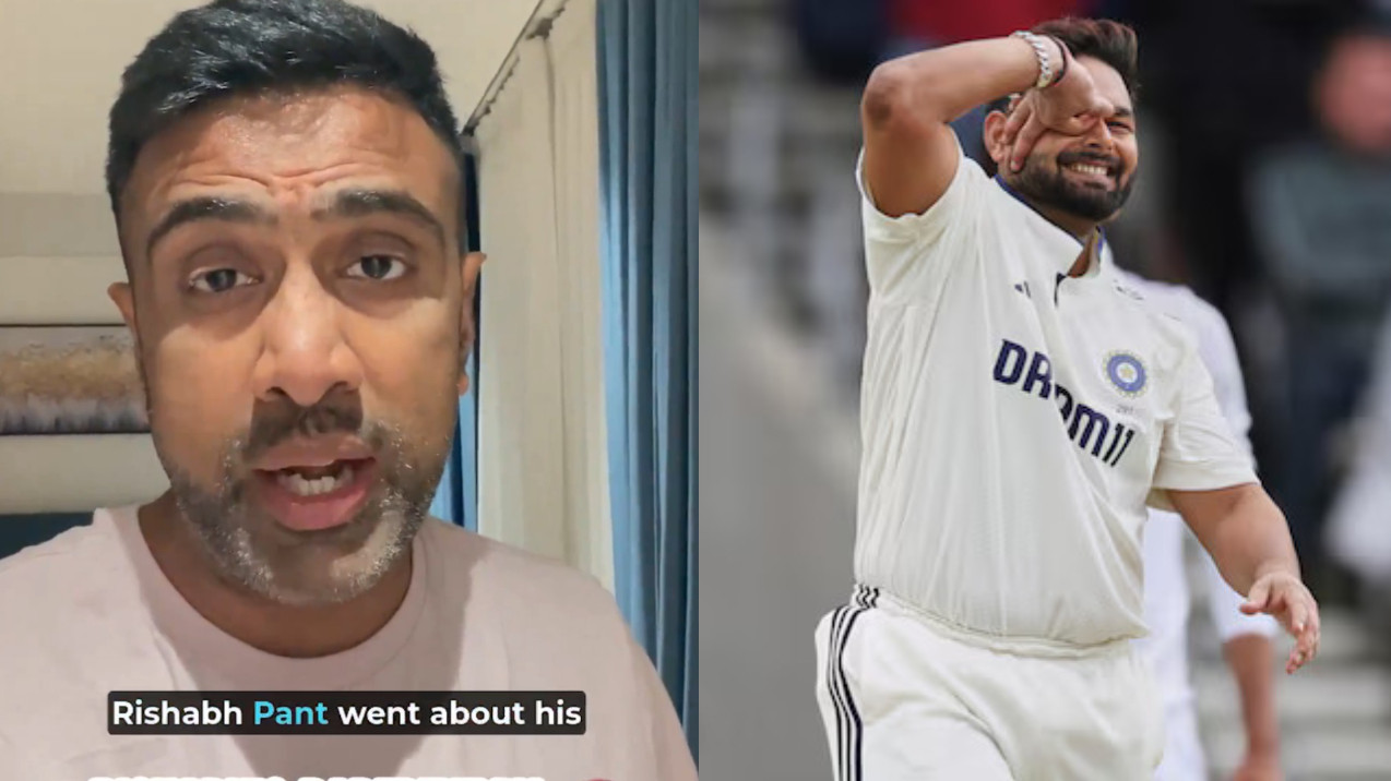 ENG v IND 2025: WATCH- “Judge him by the performances and not by how he does it”- Ashwin on Rishabh Pant’s daredevilry
