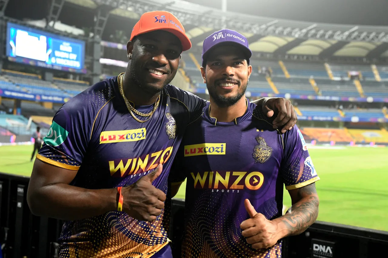 Andre Russell and Umesh Yadav | BCCI/IPL