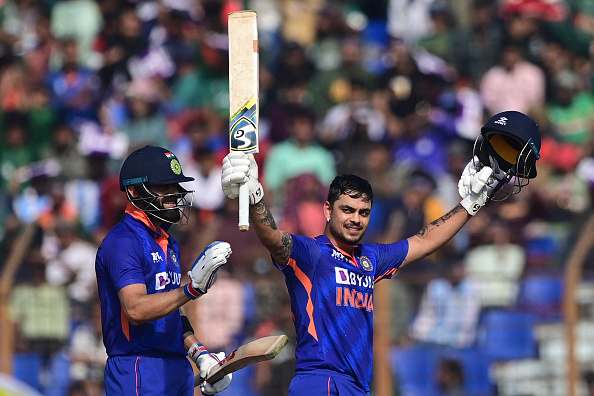 Ishan Kishan earned the Player of the Match award for his explosive knock of 210 | Getty
