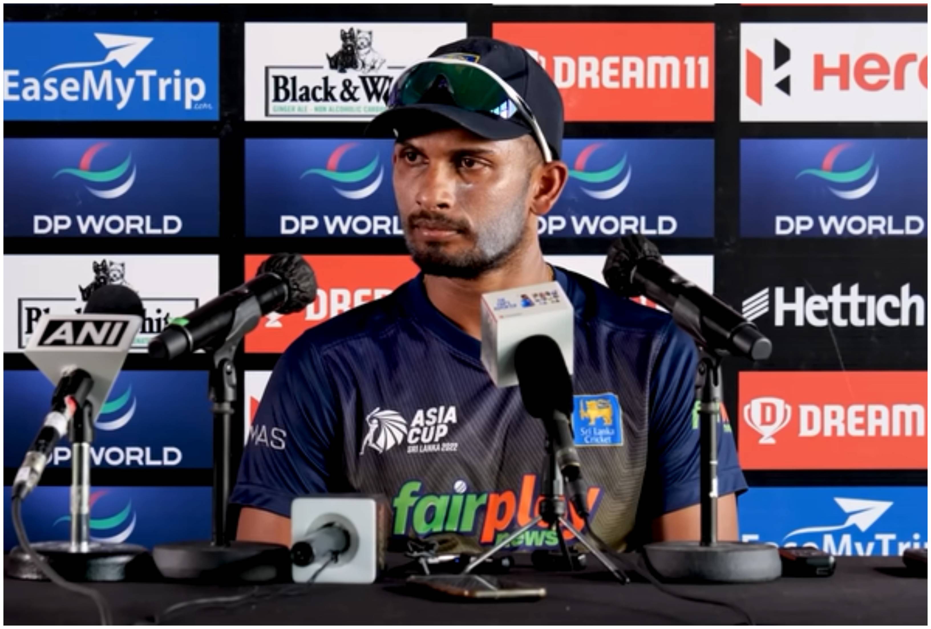 Dasun Shanaka addressed the media on the eve of India clash | YouTube/Sri Lanka Cricket