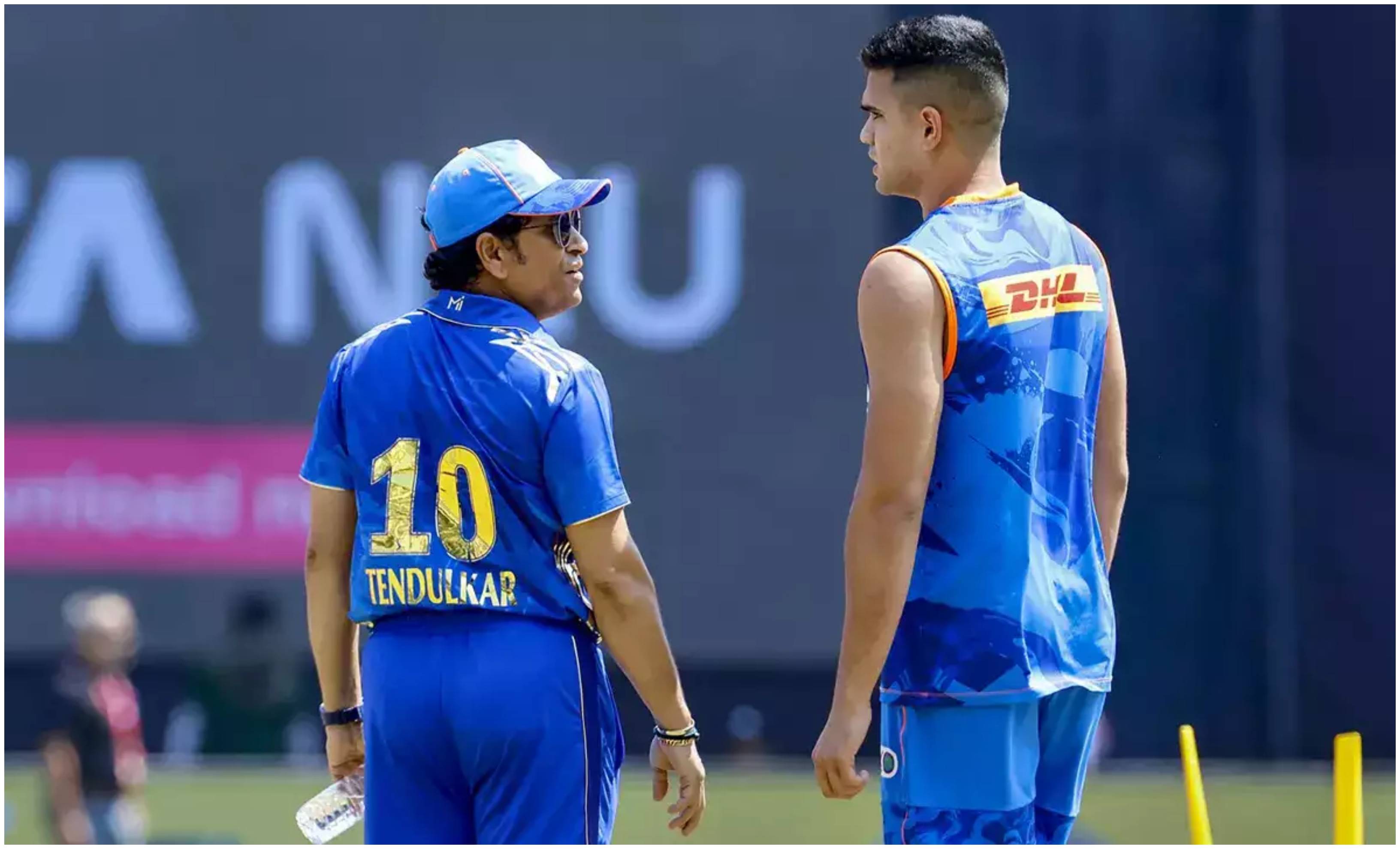 Sachin Tendulkar and Arjun Tendulkar | BCCI-IPL
