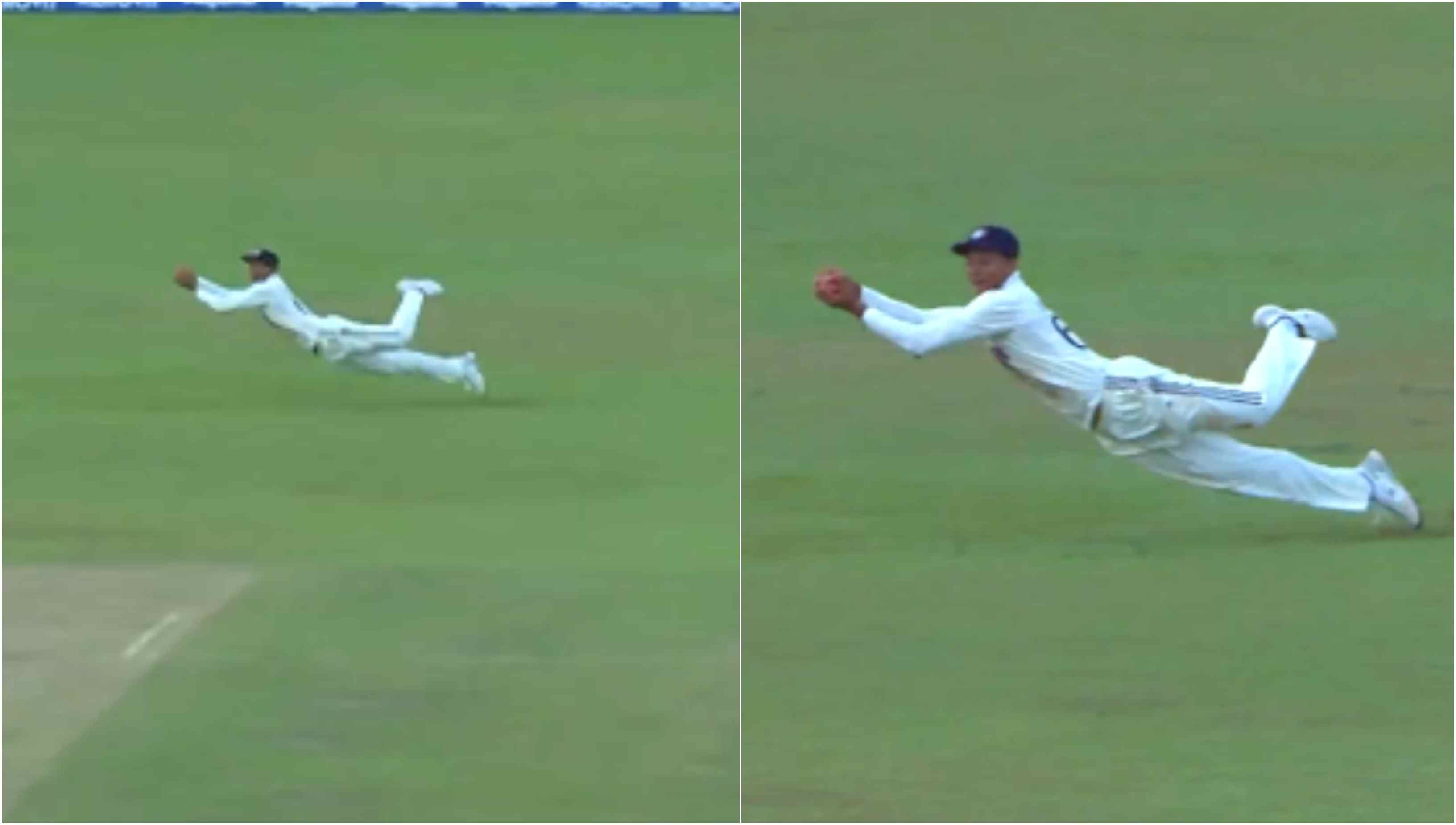 Yashasvi Jaiswal's stunning catch to send Lahiru Udara packing | Sony Sports Network