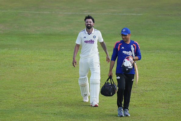 KL Rahul left the field in the final session | Getty