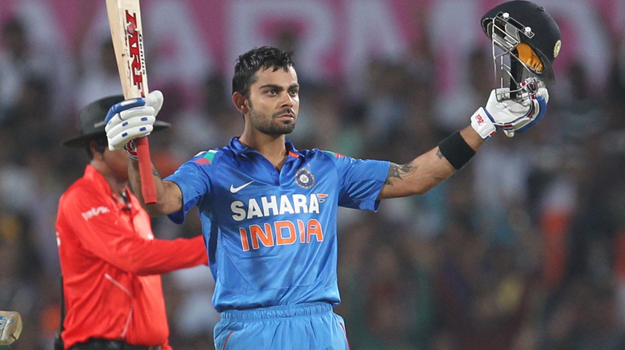 Virat Kohli has hit the fastest ODI century by an Indian | Getty