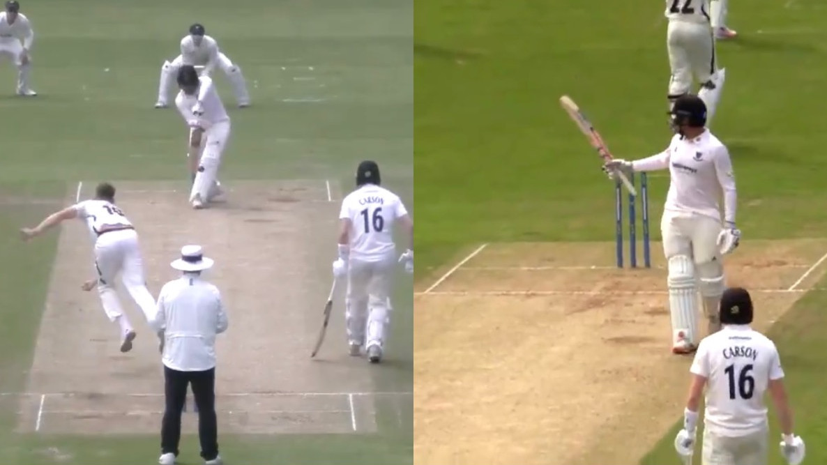 WATCH - Danial Ibrahim of Sussex becomes youngest half-centurion in County Championship