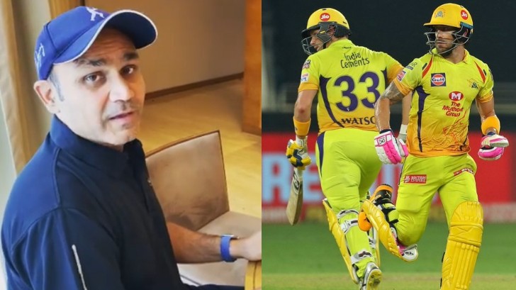 IPL 2020: Virender Sehwag lauds MS Dhoni's captaincy; praises Shane Watson and Faf du Plessis