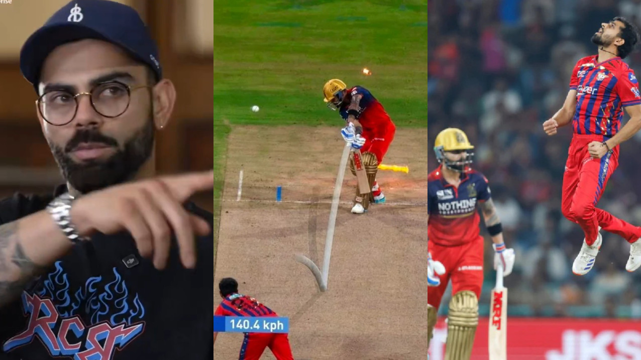 IPL 2026: WATCH- ‘He bowled a great ball to me, where I told him to bowl’- Virat Kohli on dismissal to Prince Yadav in RCB v LSG match