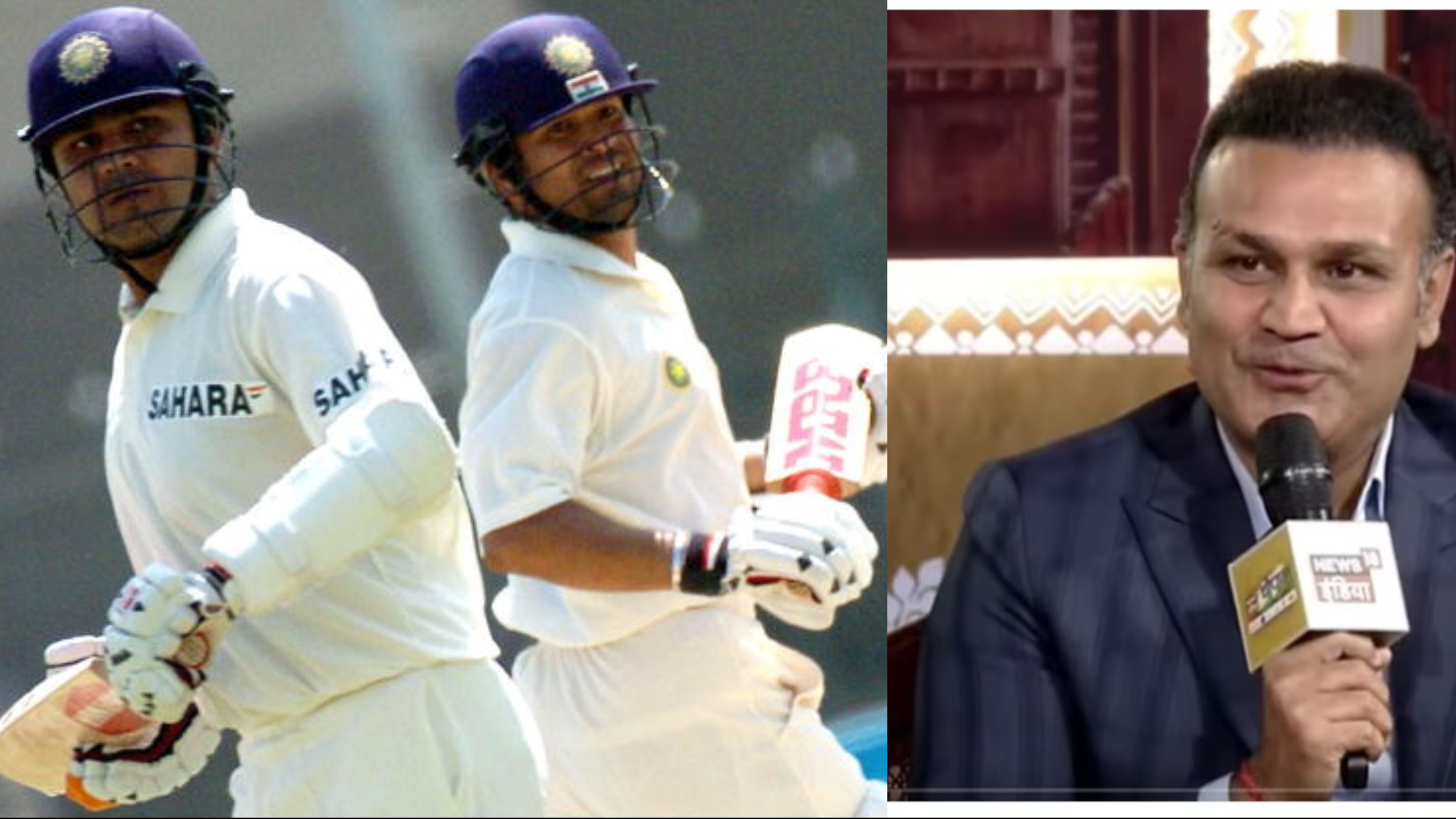 “I will hit you bat”- Sehwag recalls Sachin Tendulkar scolding him for wanting to hit a six on 295 in Multan Test