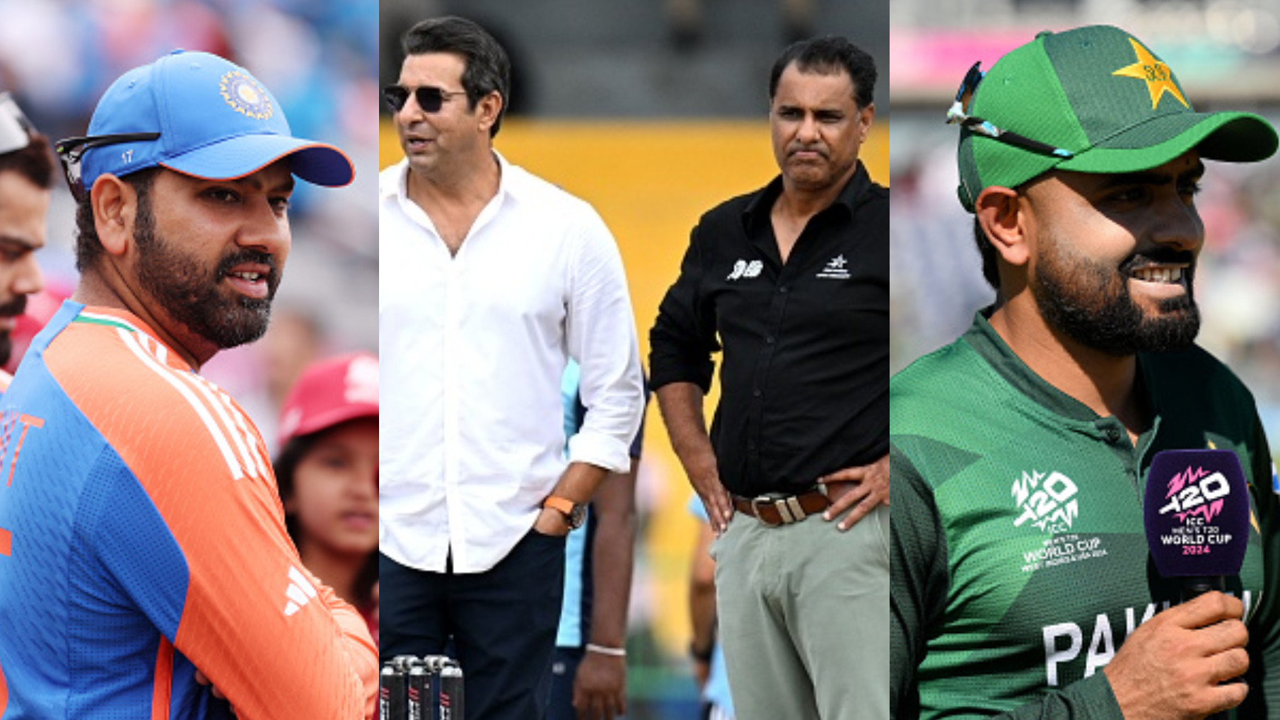 T20 World Cup 2024: 'My heart says...'- Waqar Younis and Wasim Akram predict winner of IND v PAK match