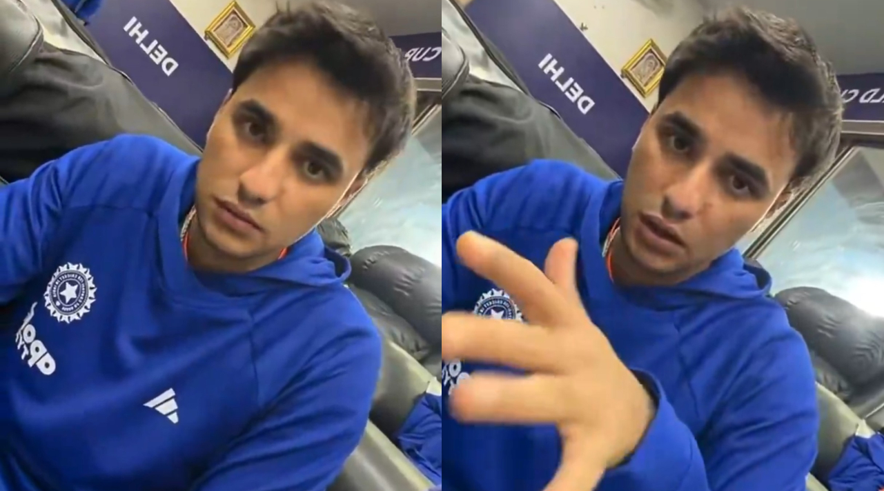 Abhishek Sharma was hospitalized in Delhi due to acute gastroenteritis and dehydration | X