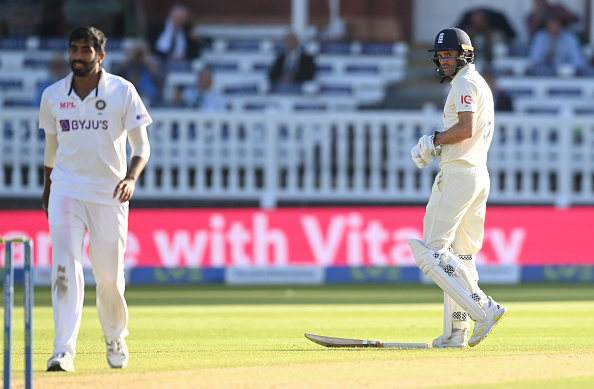 James Anderson and Jasprit Bumrah | Getty