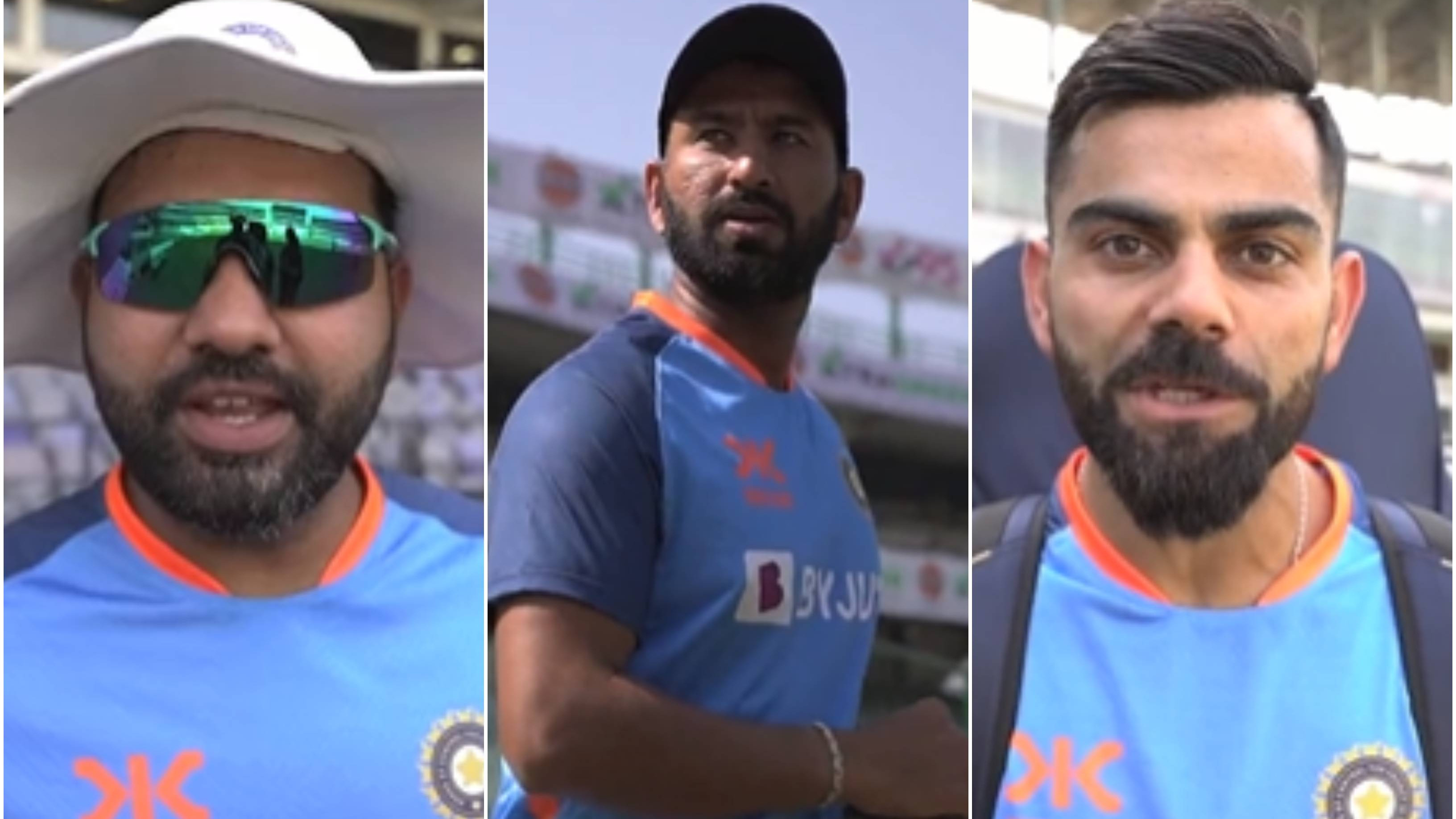 IND v AUS 2023: WATCH – Team India pay heartfelt tribute to Cheteshwar Pujara ahead of his 100th Test